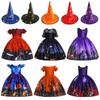 European & American Halloween Witch Costume for Kids - Masquerade & Role-Playing Dress