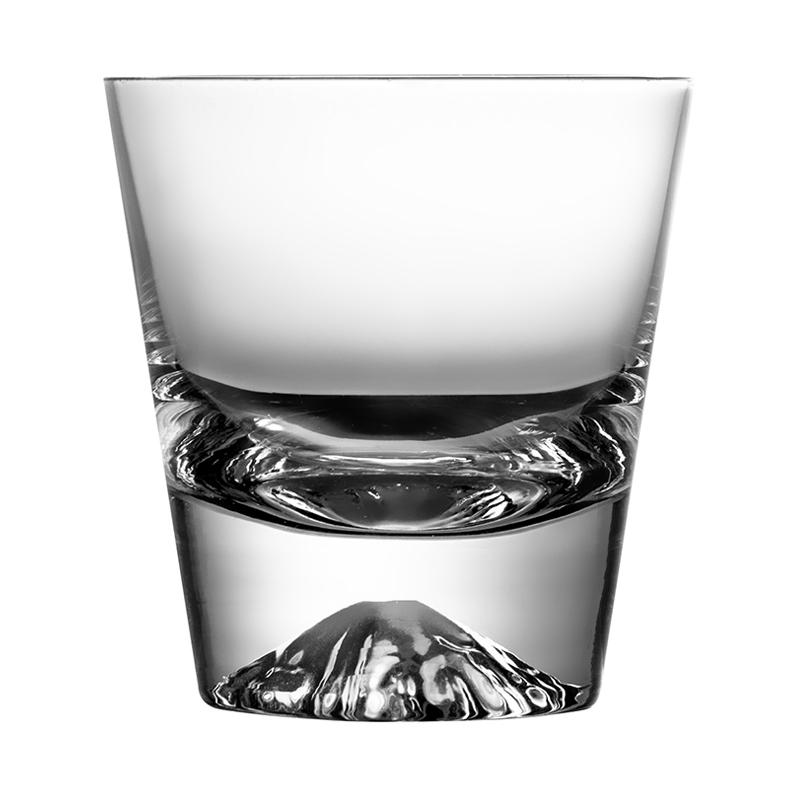 Japanese Mount Fuji Crystal Wine Glass Snow Mountain Xo Whisky Rock Glasses Fujiyama Snowberg Whiskey Tumbler Water Cup Gift Box 300ml прозрачный