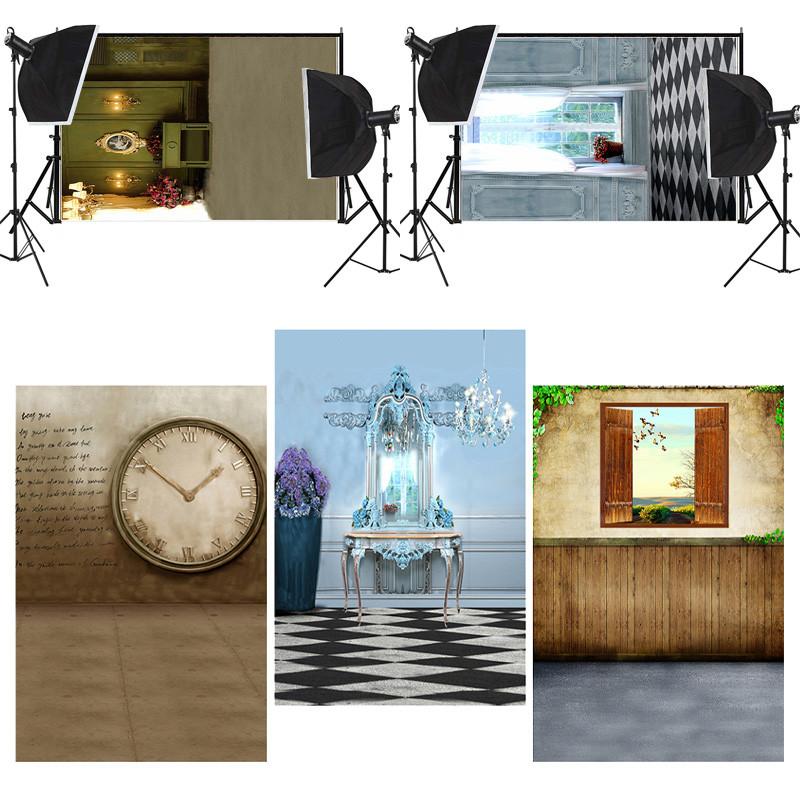 Wooden Theme Backdrop for Birthday Parties,Holiday Gatherings,Photo Shooting Backdrop Banner,Weddings,Home Decor