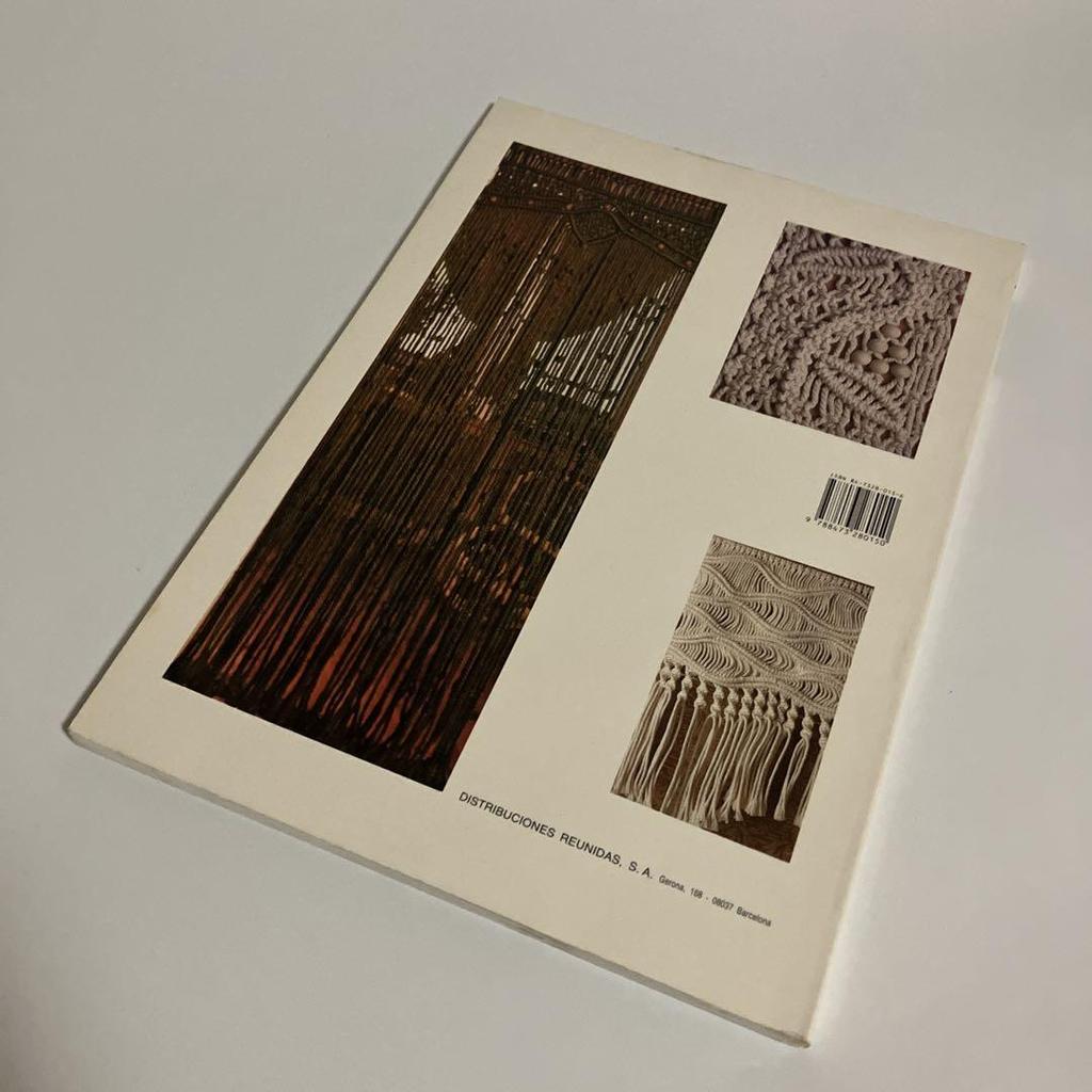 [GEBRAUCHT] Fremdsprachige Bücher MACRAMÉ Textil