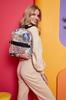 Gemusterter, urbaner Damenrucksack - Rovicky