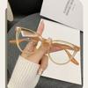 Pc Optical Spectacles Fashionable Fashionable Eyewear Cat Eye Glasses Versatile Blue Light Blocking Glasses For Party Gathering
