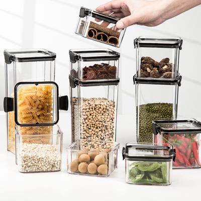 Przenośny pojemnik na żywność Ekologiczny, dobrze widoczny pojemnik do przechowywania żywności