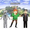 Minecraft Kinder Strapazierfähiger Polyester Alex Anzug Cosplay Spiel Performance Kleidung Für Halloween Weihnachten Requisiten