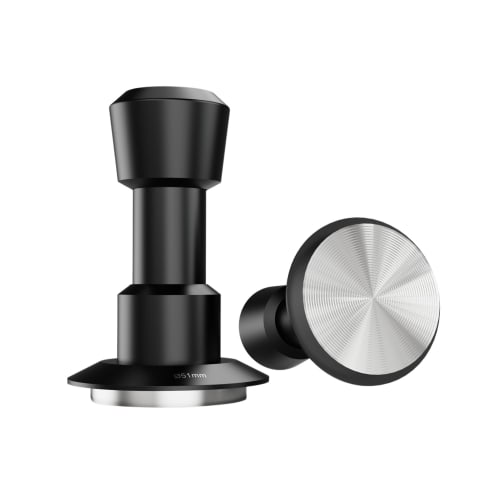 

Vandroop Espresso Tamper, 51mm, 25-35lbs, Adjustable Coffee Tamper with 4 Springs, Stainless Steel, Coffee Aid, Audible Feedback, Calibrated Tamper (5