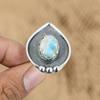 Mothers day Deal Throat Chakra Larimar Gemstone New Ring Jewelry Sterling Silver