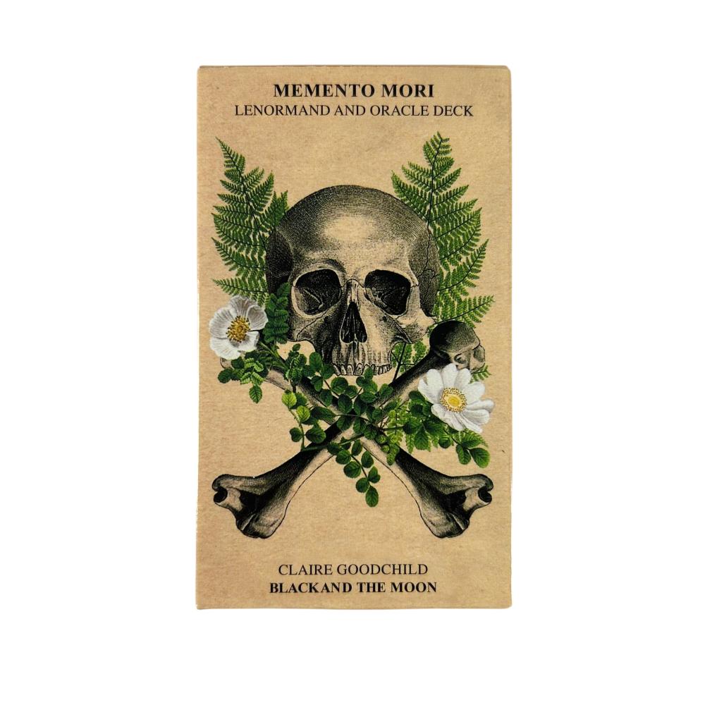 1 шт. Memento Mori Ленорман и Оракул Колода Английская Настольная Игра Игральные Карты