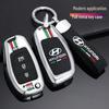 Housse de clé Hyundai pour ix35, ix25, Mistra, Elantra, Sonata 9, Verna, Tucson - Style pliant