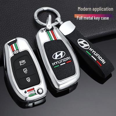 Hyundai ix35, ix25, Mistra, Elantra, Sonata 9, Verna, Tucson için Katlanır Tarz Anahtar Kılıfı