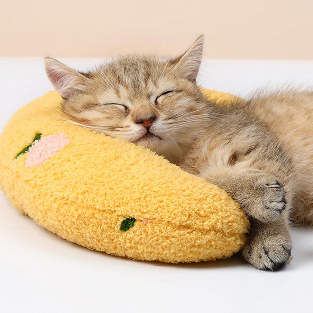 Hundehalskissen Multifunktional Weich Bequem Sicher U-förmiges Haustierkissen für Haustierhalswirbel Schlafen Verbessern