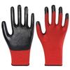 1 Pairs Nitrile Coated Work Gloves Non-Slip Knit Safety Protective Gloves Industrial Labor Building Construction Work Gloves