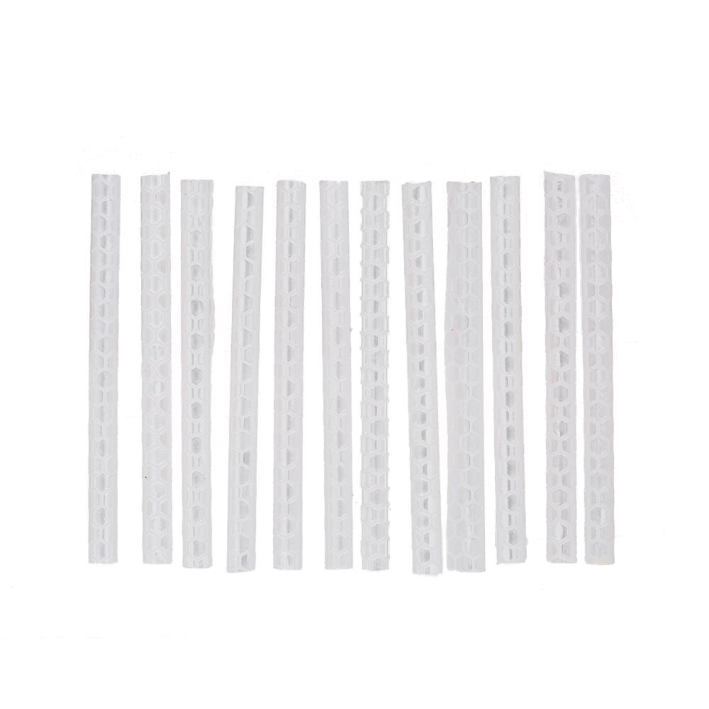 

12/24 шт., спицы для колес велосипеда, светоотражающие палочки, безопасный зажим для трубки, декоративный светильник, 75 мм