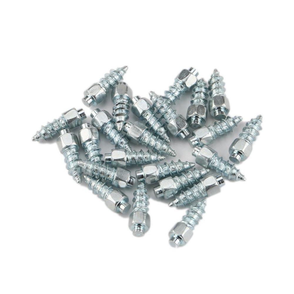 10Pcs Car Tire Studs Anti-Slip Screws Nails Universal Motorcycle Bike Truck Off-road Tyre Anti-ice Spikes Snow Auto Repair Tools