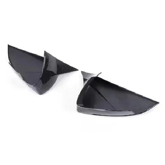 For SEAT LEON MK3 5F 2013- Rearview Mirror Cover Trim Car Side Wing Mirror Cap Accessories