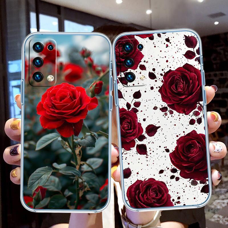 Beautiful Roses Flower Phone Case for LG K22 K30 K40 K40S K41 K42 K50 K50S K51 K51S K52 K61 K62 K71 K92 Q60 Q61 V40 V50 V60