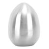 Egg Shaped Spice Jar Multipurpose 3 Holes Leakage Proof Stainless Steel Salt Pepper Dispenser for Kitchen