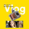 Mini Kamera do Noszenia Retro Kamera 1080P Przenośna Kamera Brelok na Zewnątrz Podróże Vlog Prezenty dla Dziewczyny Kobieta Dekoracja