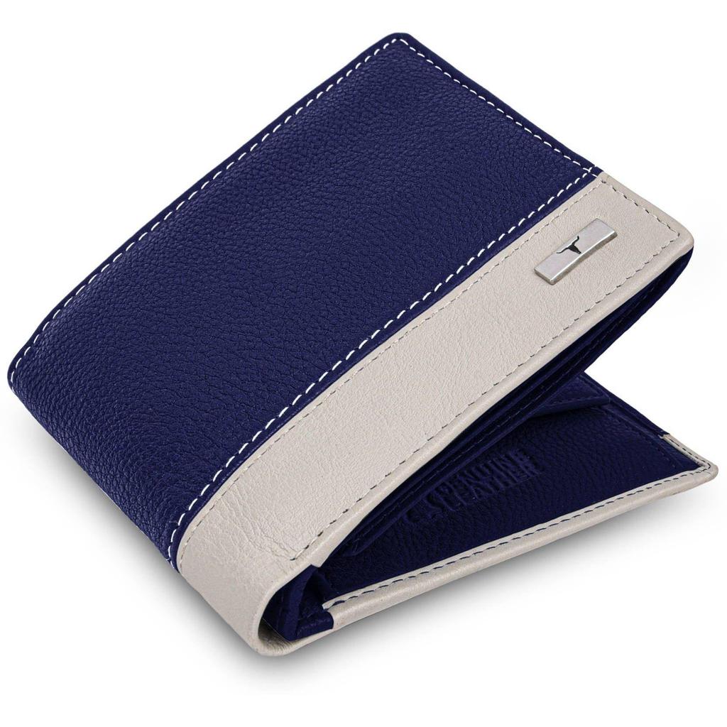 Herren-Geldbörse aus echtem Leder, lässig, formell, für unterwegs, trendig, RFID-Geldbörse  (8 Kartenfächer) Herren Geldbörse