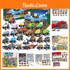 Weihnachts-Countdown-Kalender Auto Blind Box 24 Tage Legierung Feuerwehrwagen Set Spielzeug