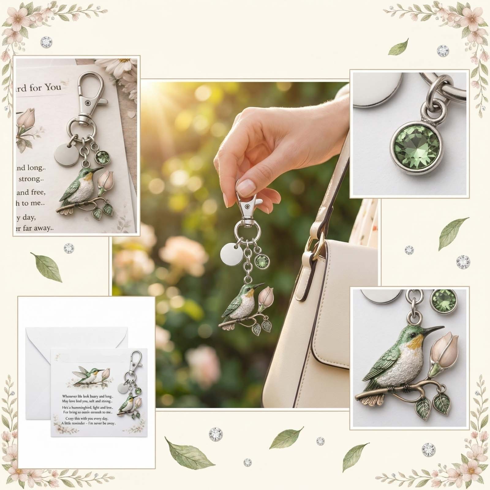 Metal Creative Adjustable Keychain, Car Small Gift Pendant One Size