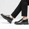 Herren Lederschuhe mit Erhöhung, Luxuriöse Abendschuhe, Slip-On, Business, Bequem, Erhöhung 6-8 cm, Hochzeitsschuhe