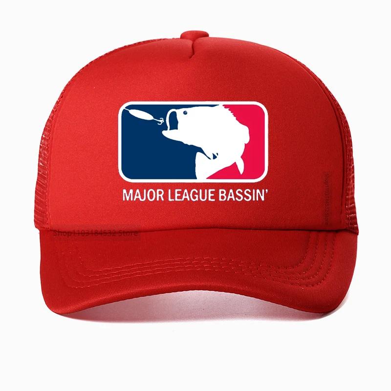 Bass Fishing Fish Bait Carp Angling Unisex Baseball Cap Vintage Adult outdoors Fishing Dad Hat summer visor Mesh breathable hats Adjustable