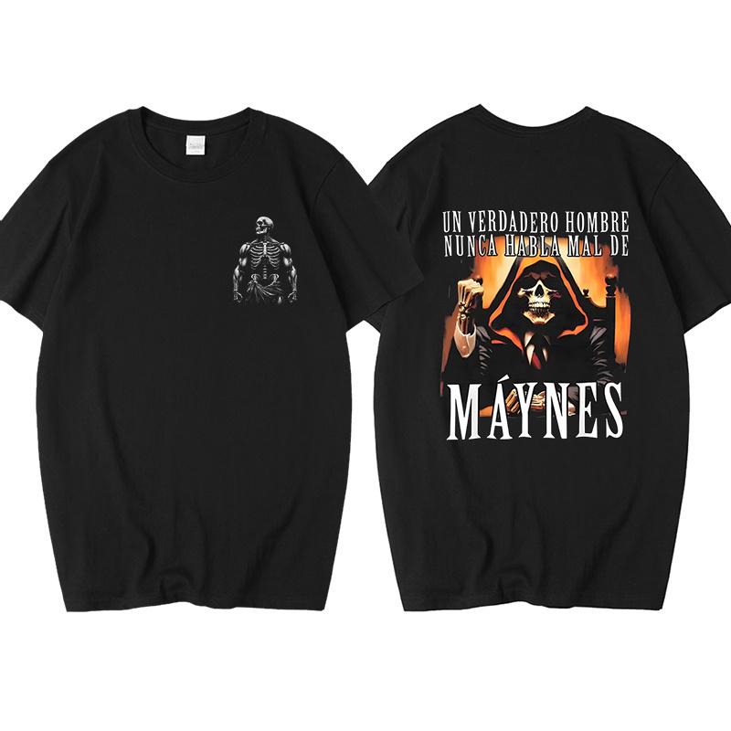 Funny Skeleton Calacas Chidas Gym Print Tshirts For Men Summer Short Sleeve Loose Cotton Tshirt Male Gym Oversized Tshirt Top
