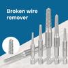 5Pcs Screw Extractor Center Drill Bit Guide Set Broken Damaged Bolt Remover Removal Speed Cord Breaker Puller