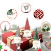 Beleuchteter Weihnachtswichtel Handgefertigtes Plüsch skandinavischer schwedischer Tomte Leuchtendes Weihnachtsmann-Elfen-Spielzeug für Winter-Tischplatte Etagenständer Indoor-Weihnachtsdeko