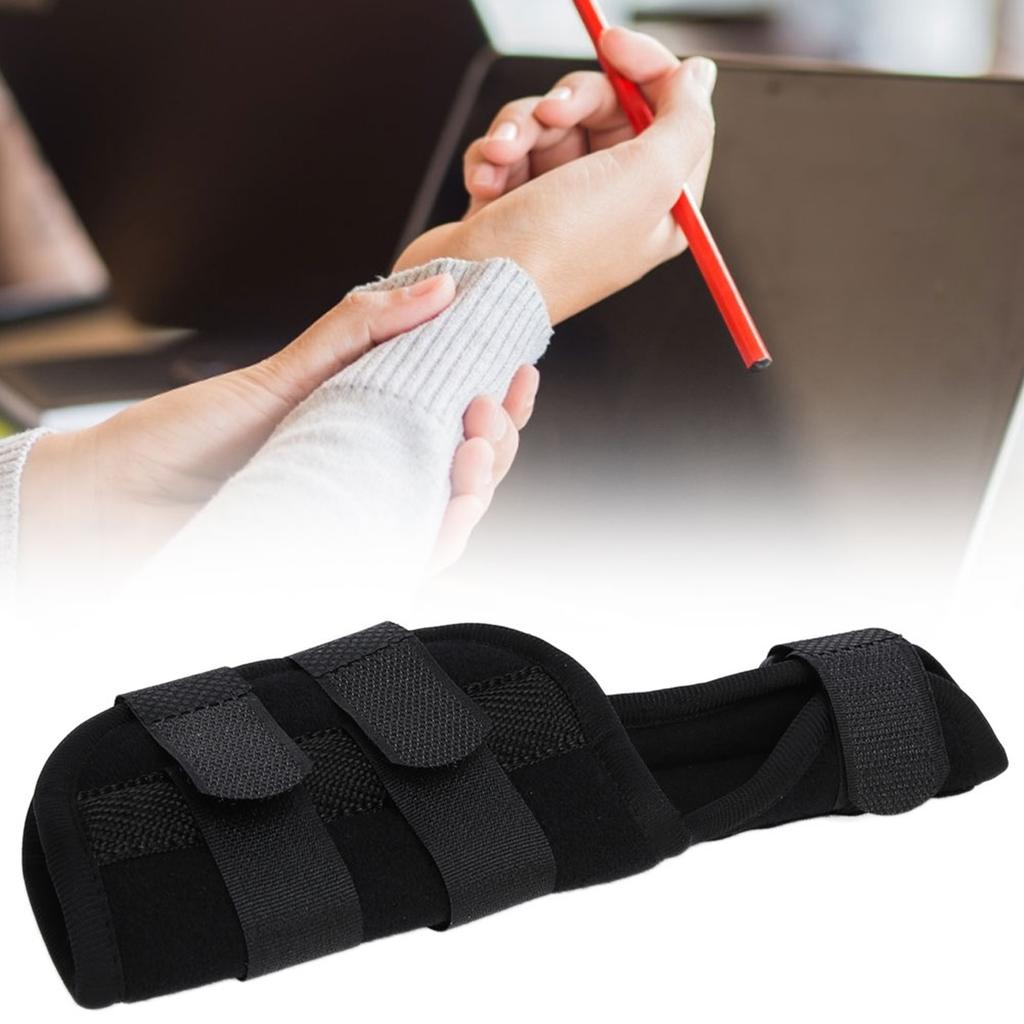 Aluminium Alloy Splint Wrist Sprain Recovery Support Thumb Brace Protector Right HandM
