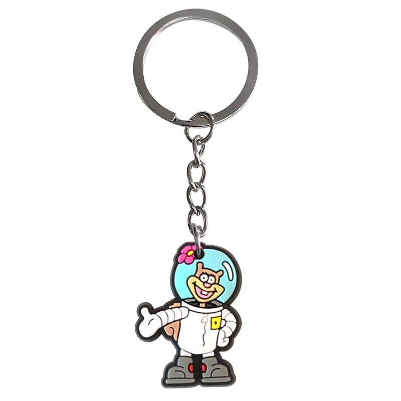 SpongeBob & Patrick Star PVC Keychain - 32 Styles, Cute Cartoon Bag Pendant