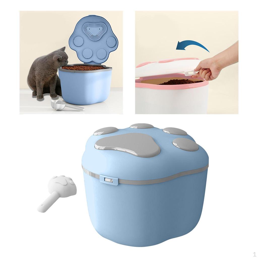 Food Storage Container Kitchen Waste Bin with Lid Organizer