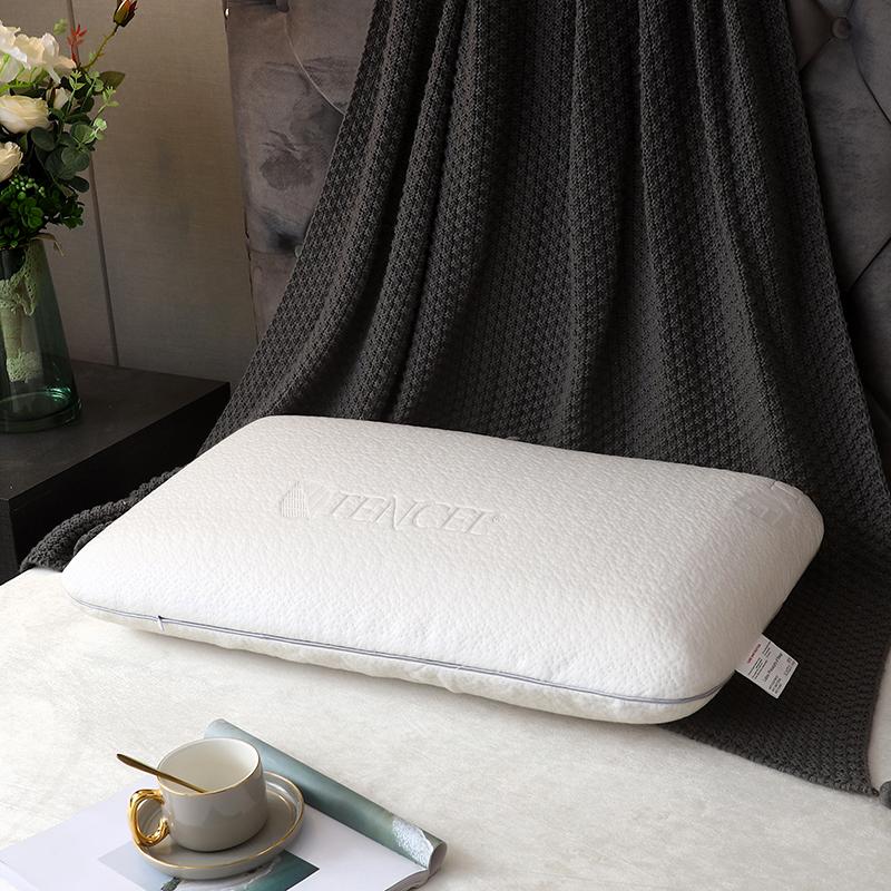 

Подушка для сна из 100% натурального латекса, роскошная подушка для сна на боку и животе, ортопедические подушки, уход за здоровьем шеи 60x40cm 50D