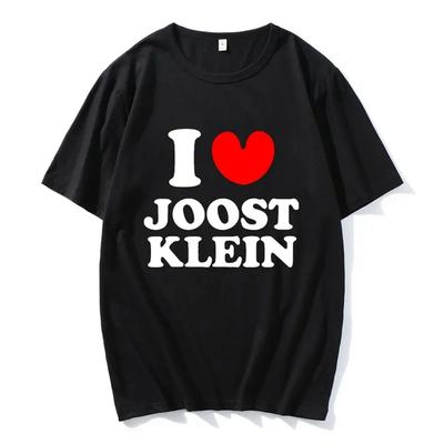 Ich liebe Joost Kleine T-Shirts Herren Damen Sommer T-Shirt Baumwolle Hohe Qualität Bequeme T-Shirts Grafikdruck T-Shirts Tops 70949