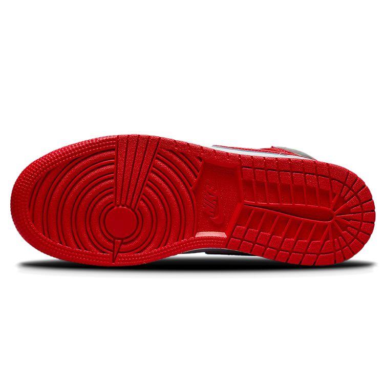Air Jordan 1 Mid GS Rookie Season Dětské tenisky Bílá Univerzitní-červená DR6496-116