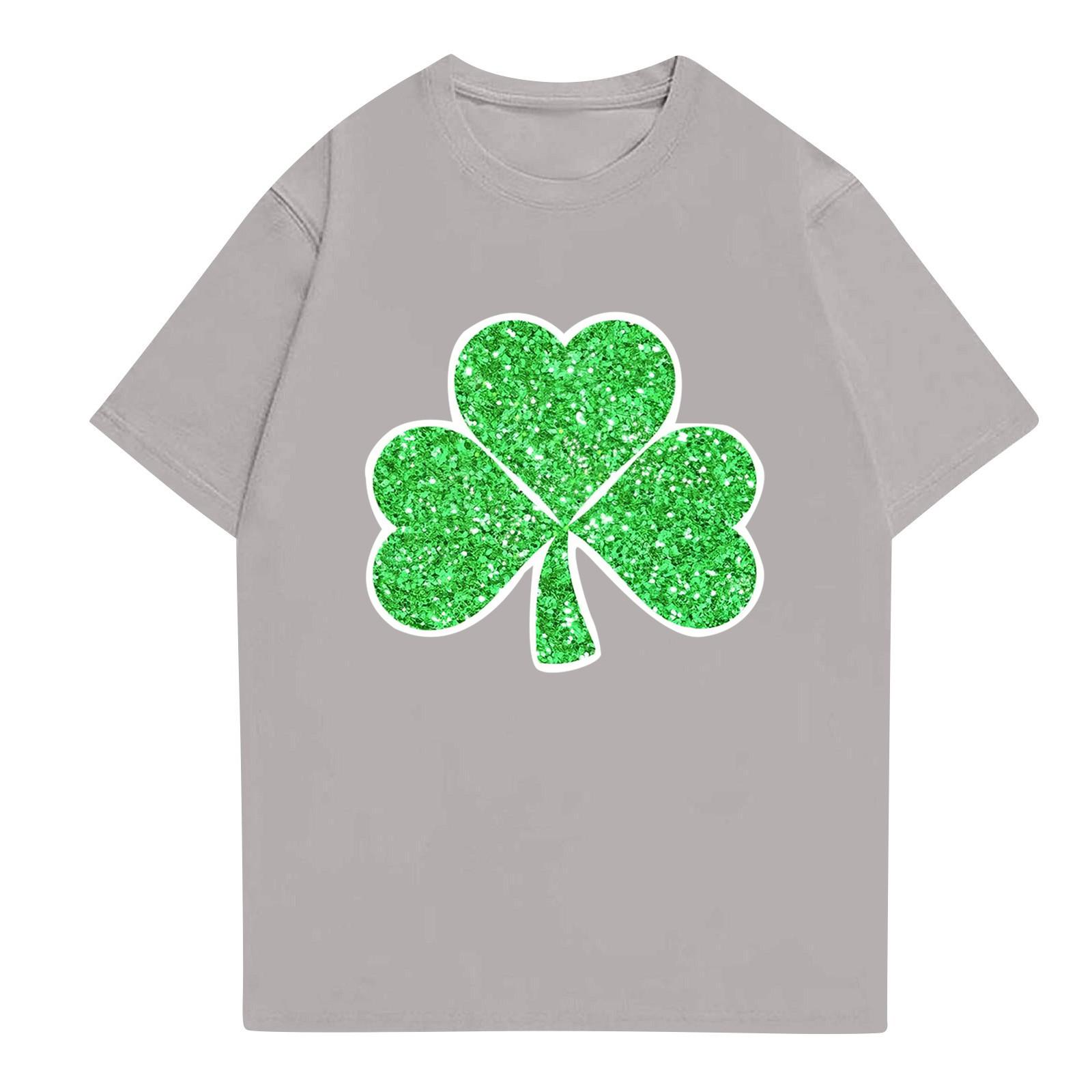 

Жіноча літня мода повсякденний принт круглий виріз короткий рукав топ блузка XXXL