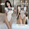 Sexy Take Off Japanese Swimsuit Water Uniform Erotic Underwear Pure Desire To Avoid Cute Night Fans Onesie Female Dead Library Straps