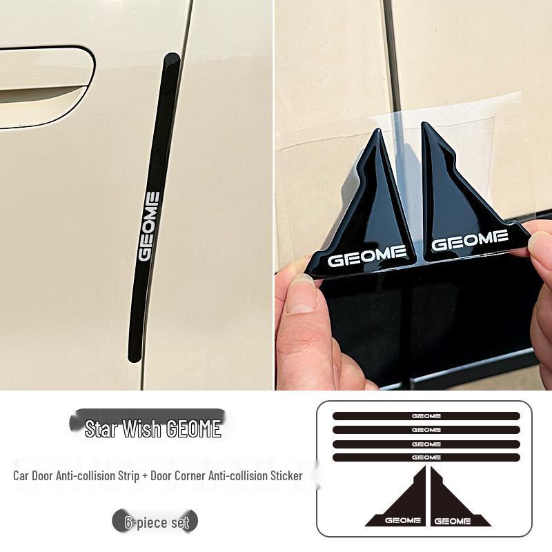 Geely Xingyuan Door Anti-Collision Strip Set: Complete Interior Protection and Decoration with Door Corner Stickers
