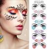 Eco-Friendly Masquerade Acrylic Face Diamond Stickers