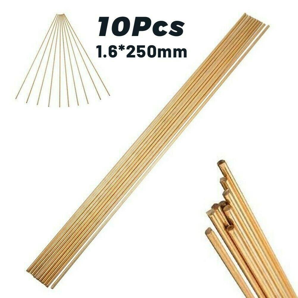 1.6*250mm Schweißstab Messing 10 Stück Für Reparaturschweißen