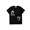 C/O VIRGIL ABLOH Small Character Pattern Printing Short Sleeve Ordinary Version Black Men's OMAA027S201850091001