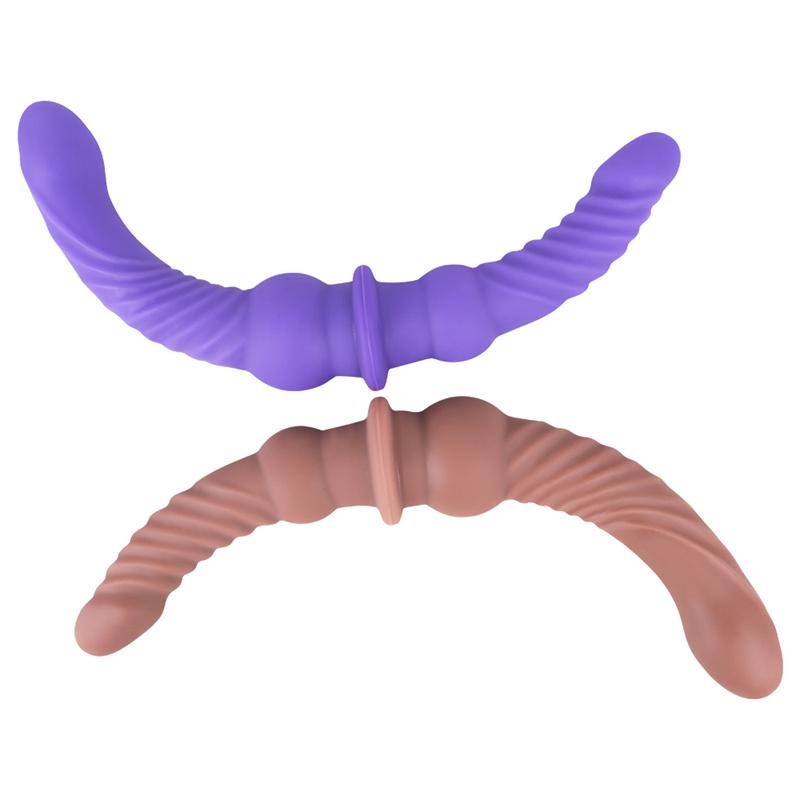H48 Biyi Shuangfei Liquid Silicone Double Same Sex Penis SM Sex Products