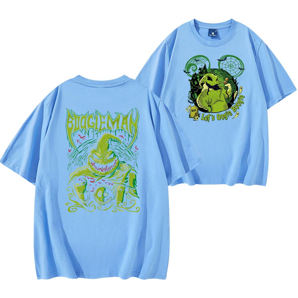 Boogie Man Shirt Halloween Boogie T-Shirt Nightmare Before Christmas Tops Oogie Boogie Shirt Family Halloween Party 2025 Tee