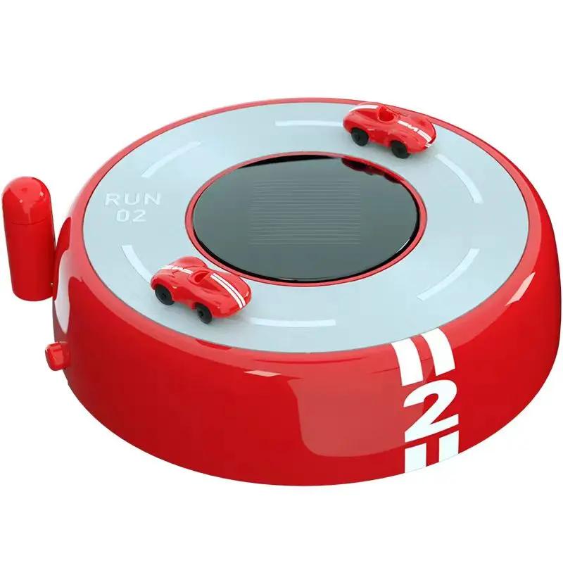 

Автомобильное украшение Креативное вращение от солнечной энергии Микромодель автомобиля Освежители воздуха Ароматерапия Украшение салона автомобиля Можно заряжать через USB красный