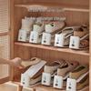 EACHY Folding Stackable Transparent Shoe Organizer