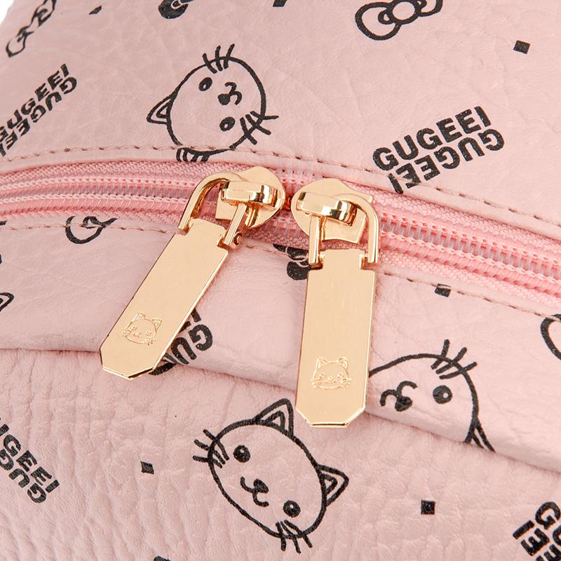 2025 Koreanischer Anime-Stil Vielseitiger Studentenrucksack mit großem Fassungsvermögen