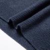 Wollpullover Herren Winter Warmer Herren-Kaschmirpullover Reißverschluss Halber Rollkragen-Strickpullover