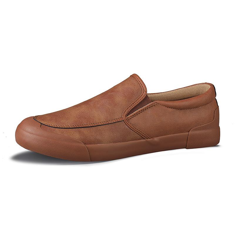 Flash step men's shoes cotton shoes men's casual leather shoes Korean version trend low-top board shoes autumn and winter shoes 9101 9153