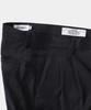 Modipaideu Double-Pleat Set-Up Wool Slacks (Black)