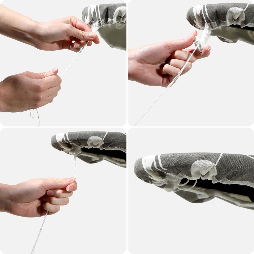 KADAX Pokrowiec Na Deskę 115x40cm Do Prasowania Podkład Naciągany Motyle